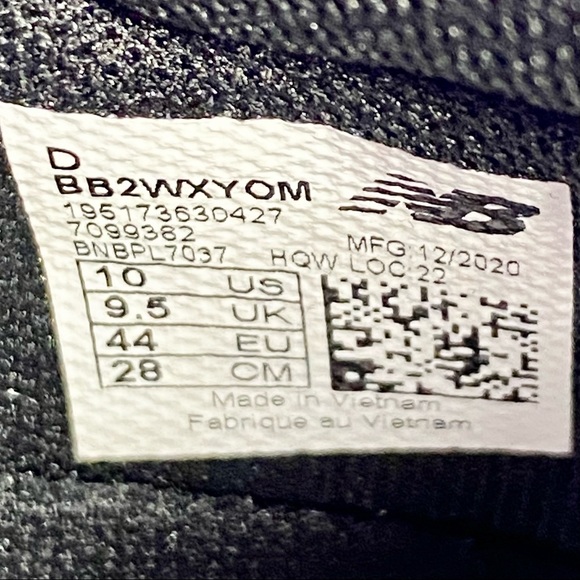New Balance Two WXY Dejounte Murray Personal Journey Sz. 10 NIB BB2WXYOM Rare - Picture 9 of 12